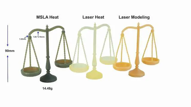 Alt view image 5 of 5 - Prototype Engineering Resins, Compatible for SLA Printers/Laser-Based Printers, Heat Resistant, Precise Models, Holds its Shapes with high Thermal Stability, 1 Liter, Champagne Color