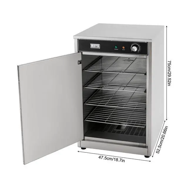 Alt view image 2 of 6 - Commercial Food Warmer, 600W 110V Food Warming Cabinet 86~185 Temperature Control & Each Tier 22lbs Load Capacity Food Steamer Bun Warmer Machine with Digital Display Hot Boxes for Catering (5Tier)