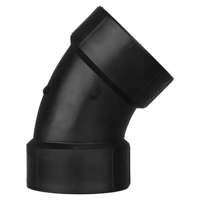Alt view image 4 of 6 - 3 DWV 1/8 Bend HUB X HUB DWV (Drain, Waste and Vent) (20 Unit Box)