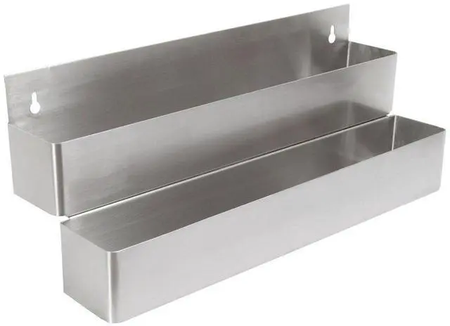 Main image of s Stainless Steel Underbar Double Speed Rail, 24" Length