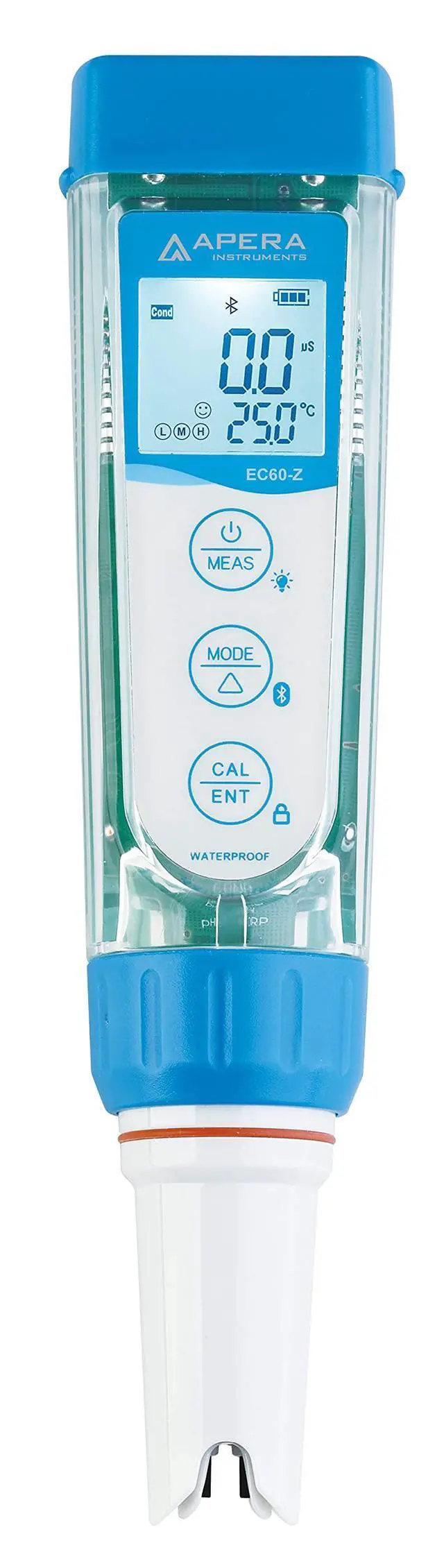 Alt view image 3 of 6 - EC60-Z Smart Bluetooth Conductivity/TDS/Salinity/Resistivity Tester Powered by ZenTest Mobile App