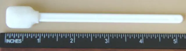 Alt view image 3 of 4 - (Bag of 500 Swabs) 5" Square Head Foam Swab for Printer Cleaning by: 71-4500 - Made in The USA