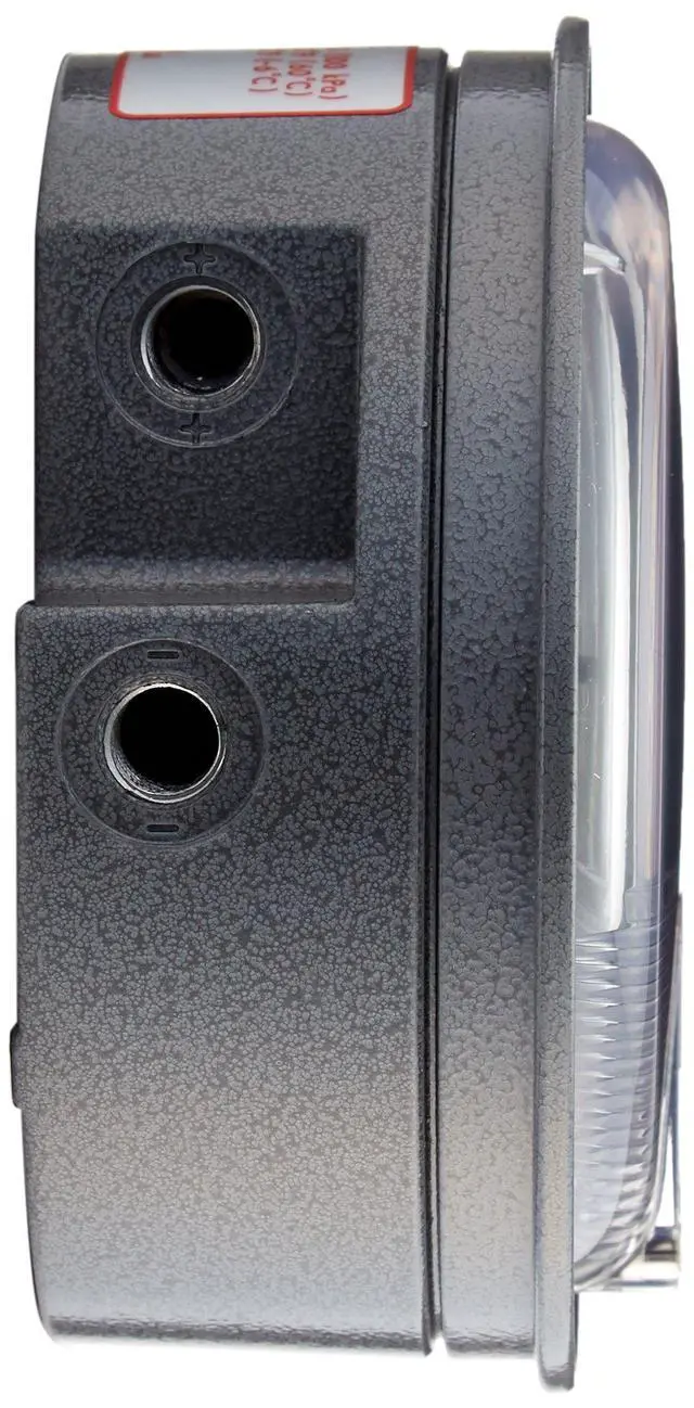 Alt view image 2 of 3 - ® Magnehelic® Differential Pressure Gage, 2010AV, Dual Scale 0 to 10" w.c. & 2000 to 12500 FPM