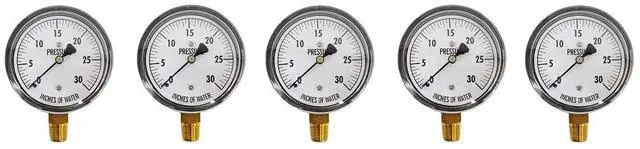 Main image of KC25-30"H2O Low Pressure Gauge 30" WC (5)
