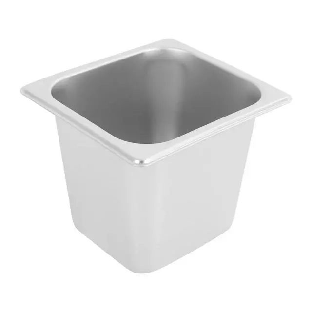 Alt view image 6 of 6 - Commercial Food Warmer, Stainless Steel Bain Marie Buffet Countertop with 1500W Steam Table, 86-230 Temperature Range for Parties, Catering, Restaurants