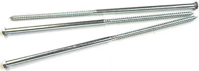 Alt view image 2 of 2 - 3/8" x 14" Lag Screws/Steel/Zinc / 50 Pc. Carton