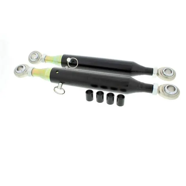 Alt view image 3 of 6 - Coilover Shock Ride Height Mockup Tool, Adjustable Steel Fabrication Tool Simulates Coil Over Length from 13.5 to 21 Inches, Fits 1/2 and 5/8 Mounts