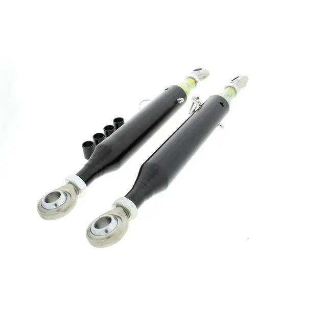 Alt view image 5 of 6 - Coilover Shock Ride Height Mockup Tool, Adjustable Steel Fabrication Tool Simulates Coil Over Length from 13.5 to 21 Inches, Fits 1/2 and 5/8 Mounts