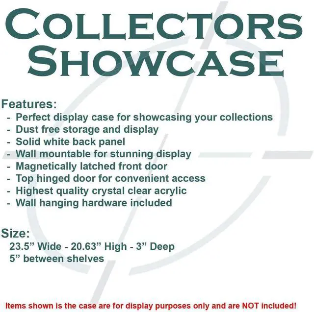 Alt view image 2 of 6 - Collectors Showcase - Premium Display Case for 3-3/4" Star Wars Action Figures - 4 Shelf