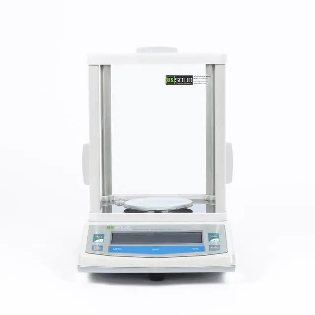 Alt view image 5 of 6 - Analytical Balance, 500g x 0.001g/1mg High Precision Lab Scale, Digital Balance - 5 Weighing Units, Glass Draftshield, RS232 Interface & Piece Counting, 200g Calibration Weight