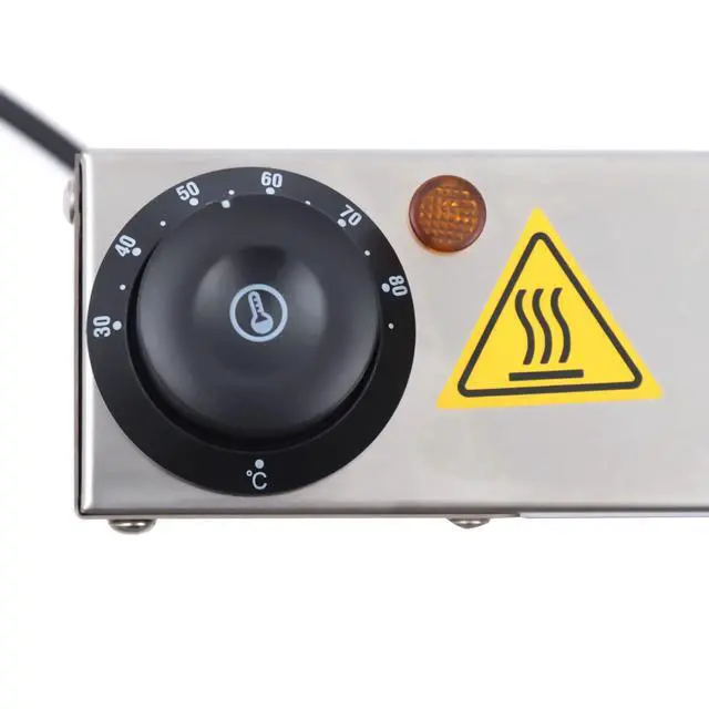 Alt view image 5 of 6 - 60" Electric Strip Heater 1000W 110V Commercial Grade Infrared Food Warmer Temperature Adjustable Overhead Warmer (60 Inch)