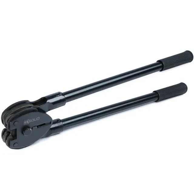 Alt view image 5 of 6 - Steel Strapping Kit Tool Set for Pallet Packaging - Tensioner, Sealer, Cutter, 300 Open Seals for 3/4" Steel Metal Banding