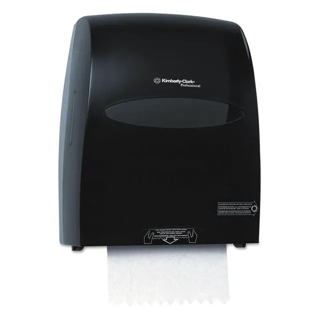 Main image of Kimberly-Clark 09990 Sanitouch Hard Roll Towel Disp, 12 63/100w x 10 1/5d x 16 13/100h, Smoke