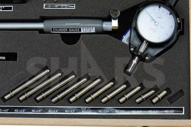Alt view image 6 of 6 - 1.4-6" Dial Bore Gage.0001" Engine Cylinder Measuring Hole New 303-4737 L
