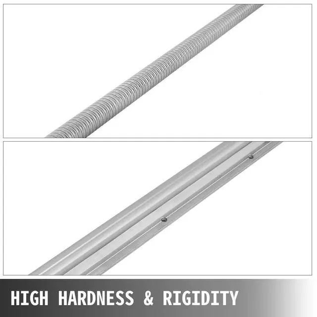 Alt view image 5 of 6 - Linear Rail, Ballscrew x 3, RM1605-350mm 650mm 1050mm x 2 Linear Rail Support, 12 CNC Kit Linear Shaft Optical Axis