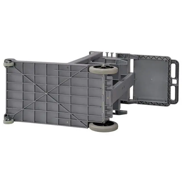 Alt view image 4 of 6 - Janitor Cart Gray with 25 Gallon Vinyl Bag