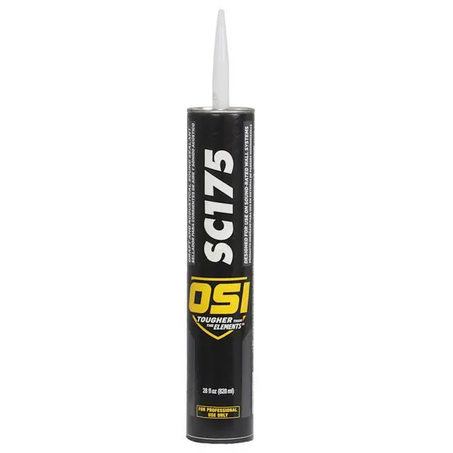 Alt view image 2 of 4 - Draft and Acoustical Sound Sealant Flexible Soundproofing Noise Deadening Latex Based Acoustic Caulk 12 Pack of 28 oz. Tubes