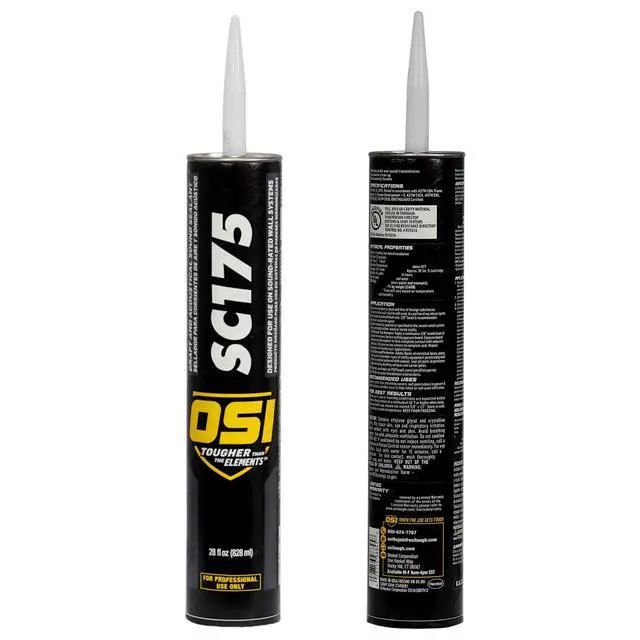 Alt view image 4 of 4 - Draft and Acoustical Sound Sealant Flexible Soundproofing Noise Deadening Latex Based Acoustic Caulk 12 Pack of 28 oz. Tubes