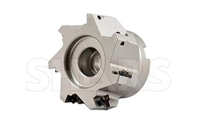 Alt view image 4 of 6 - 3" 90 Degree Square Shoulder Indexable Face Mill with 7 pcs APKT1604 Carbide Insert 404-1869W+404-6541(7) P[