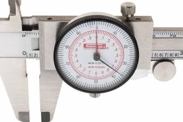 Alt view image 2 of 4 - 17-965-5 Dual Scale Inch Metric Dial Caliper: 0" to 6" (0 to 150mm) Range