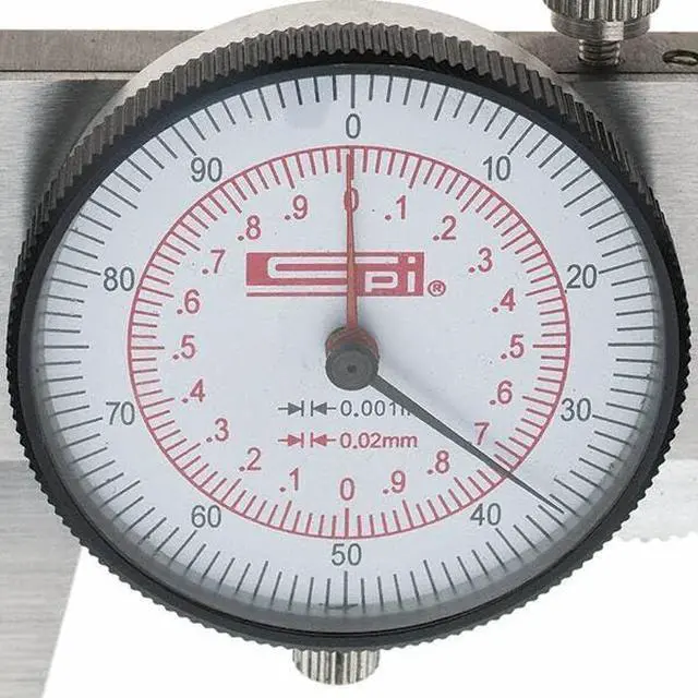 Alt view image 4 of 4 - 17-965-5 Dual Scale Inch Metric Dial Caliper: 0" to 6" (0 to 150mm) Range