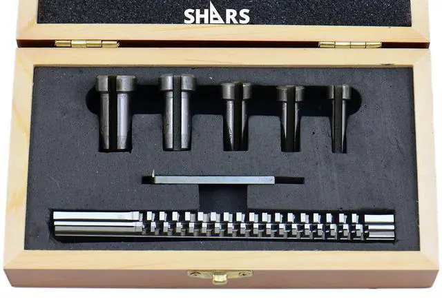 Main image of No. 00 Precision Keyway Broach Set 404-9621 P