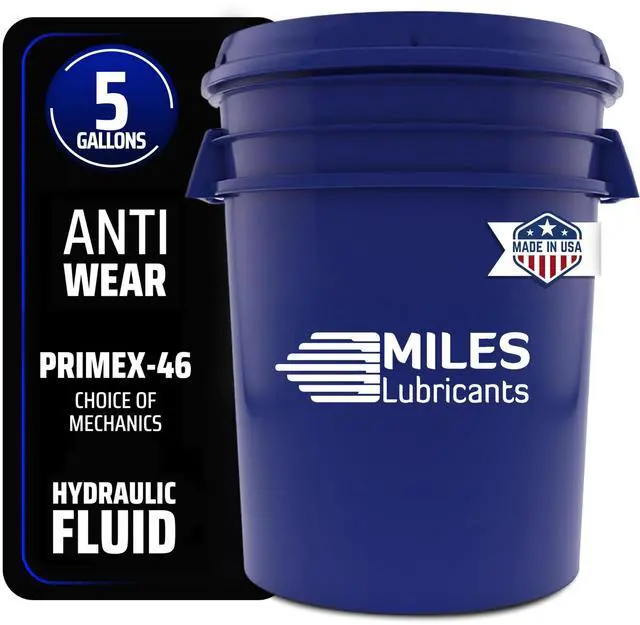 Main image of ISO 46 Anti-Wear Hydraulic Fluid 5 Gallon Pail