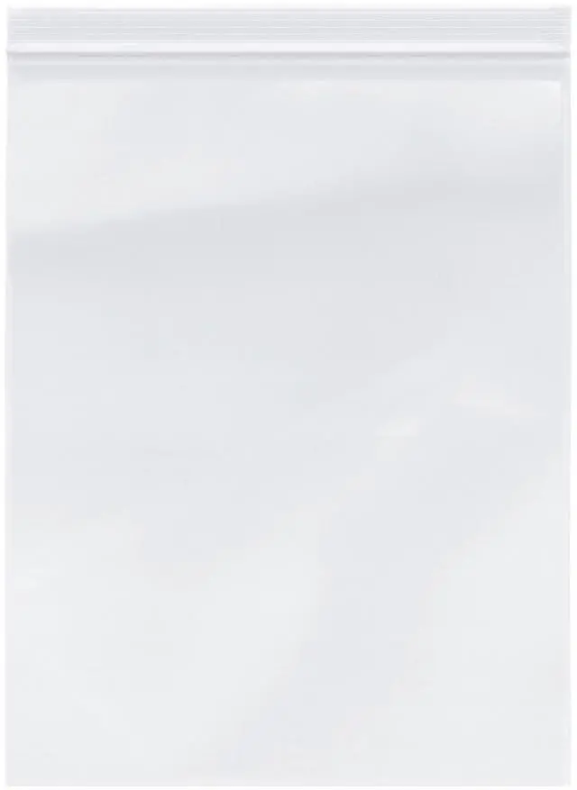 Main image of 10" x 13" (Pack of 200), 6 Mil Industrial Duty Zipper Reclosable Plastic Bags