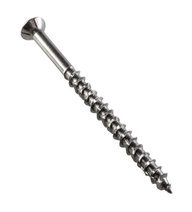 Alt view image 4 of 6 - T10300WPB Deck-Drive DWP Wood SS Screw - #10 x 3 in. T-15, Flat Head, Type 305 Stainless Steel, Box Thread Design Reduces Torque (1750-Qty)