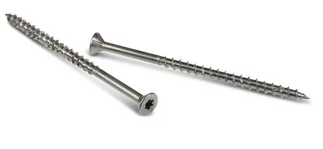 Alt view image 5 of 6 - T10300WPB Deck-Drive DWP Wood SS Screw - #10 x 3 in. T-15, Flat Head, Type 305 Stainless Steel, Box Thread Design Reduces Torque (1750-Qty)