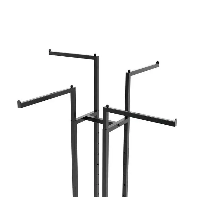 Alt view image 5 of 6 - K10MAB - 4 Way Clothing Rack, Adjustable Arms