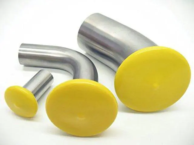 Alt view image 2 of 2 - Sanitary TRI-Clover TRI-CLAMP Flange Protectors Covers CAPS Flange/Ferrule Size 1"-1½" (100)