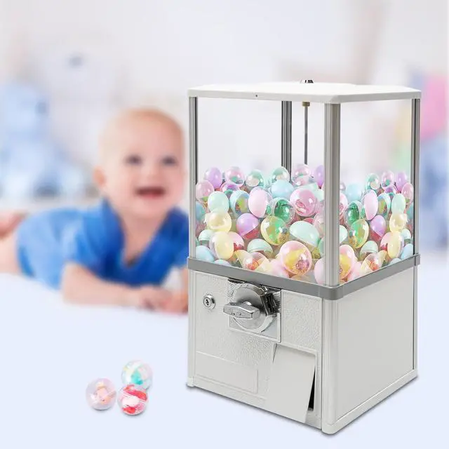 Alt view image 6 of 6 - Store Bulk Vending Machine, 1.77-1.97 Inch 3-5.5 Cm Spherical Capsule Candy Dispenser Retro Style Everyone Can Enjoy This Toy Regardless of Age for Game Stores, Retail Stores, Gadget Featuring
