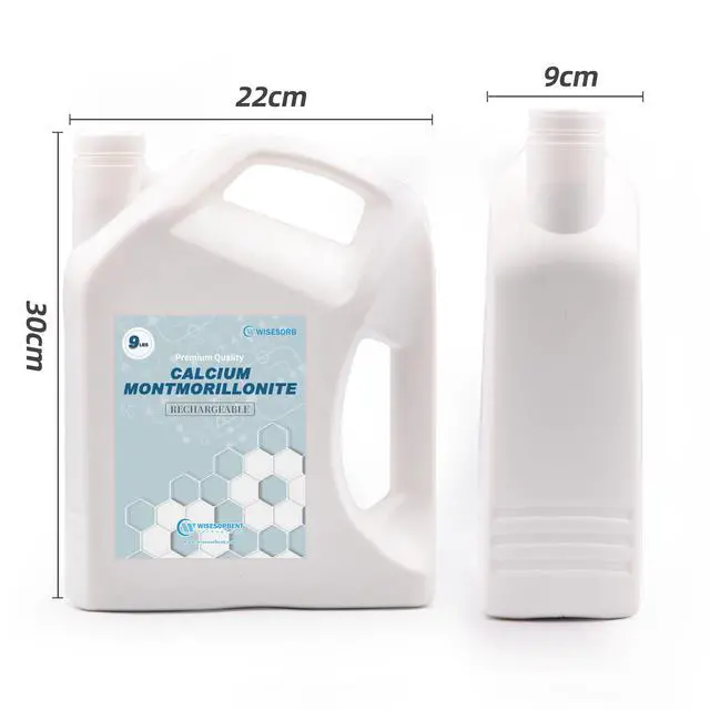 Alt view image 2 of 6 - 36 LBS Desiccant Calcium Montmorillonite, Rechargeable Dessicant Dehumidifiers Desiccant Moisture Absorber, 4 Pack of 9 LBS