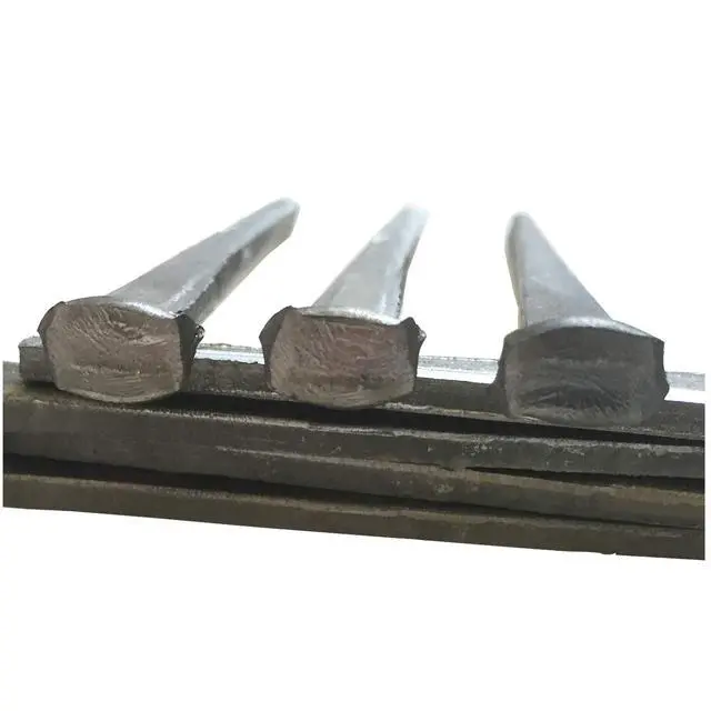 Alt view image 3 of 6 - 2.5- CUT COMMON NAILS - Metallic Color - Antique rustic restoration accent nails for hanging, furniture, cabins, shutters & flooring Decorative clavos nails Distinct SQUARE HEAD Nail 2.5 in
