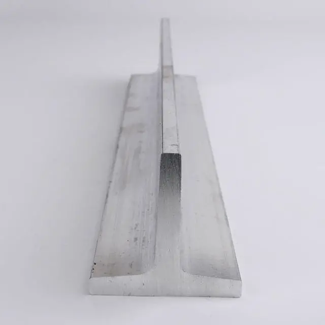 Main image of 6061 Aluminum Bar-T-Bar, Unpolished (Mill) Finish, Extruded, T6 Temper, 0.25" Thickness, 1.5" Width, 1.5" Height, 72" Length, OnlineMetals