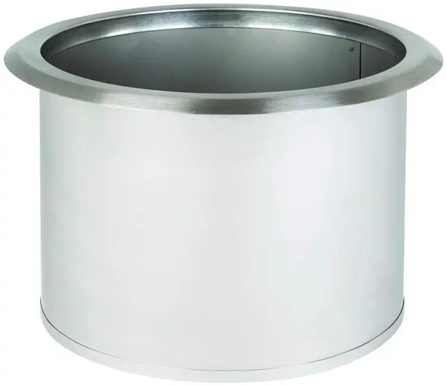 Main image of TCD-3-NB 8.25" Diameter Drop-in Trash Chute, Medium, Stainless Steel, No Bottom
