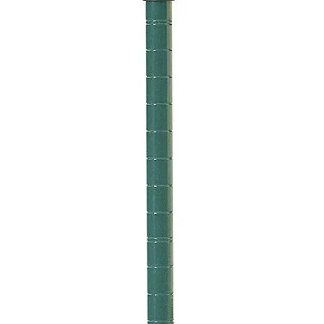 Main image of Commercial Green Epoxy Wire Shelving Posts 74" - 4 Posts