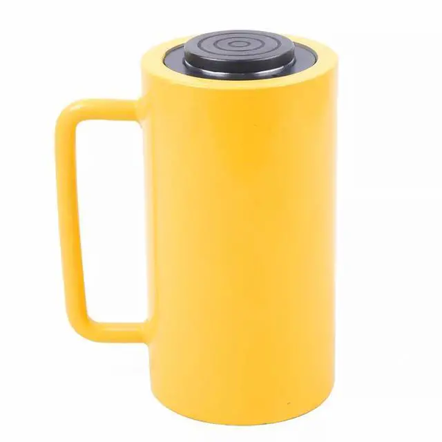 Alt view image 3 of 6 - Hydraulic Jack 50 Ton Cyliinder Hydraulic Jack Solid Single-Acting Hydraulic Plunger 6 Inch Stroke Single Acting Solid Ram for Bending Straightening and Pulling Trucks 150mm Hydraulic Lift Cyliinder