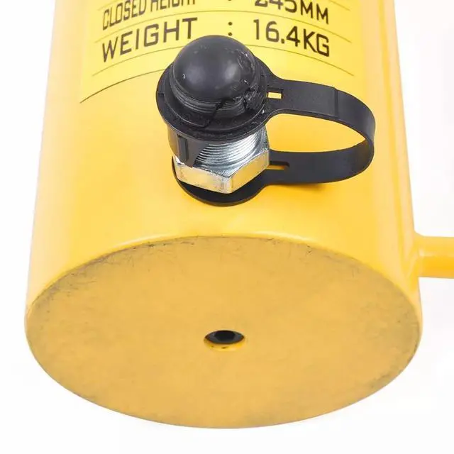 Alt view image 6 of 6 - Hydraulic Jack 50 Ton Cyliinder Hydraulic Jack Solid Single-Acting Hydraulic Plunger 6 Inch Stroke Single Acting Solid Ram for Bending Straightening and Pulling Trucks 150mm Hydraulic Lift Cyliinder