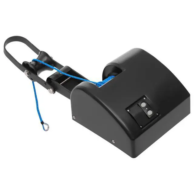 Alt view image 6 of 6 - Boat Anchor 12V Marine Boat Electric Anchor Winch Electric Boat Anchor Winch with Remote Control, Anchors Up to 25lbs/35lbs/45lb,White/Black