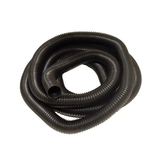Alt view image 2 of 4 - PE Flex (Ultra Flexible) Black - Blower Hose - 3" ID x 25ft Length Hose (Fully Stretched)