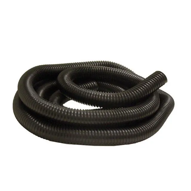 Alt view image 4 of 4 - PE Flex (Ultra Flexible) Black - Blower Hose - 3" ID x 25ft Length Hose (Fully Stretched)