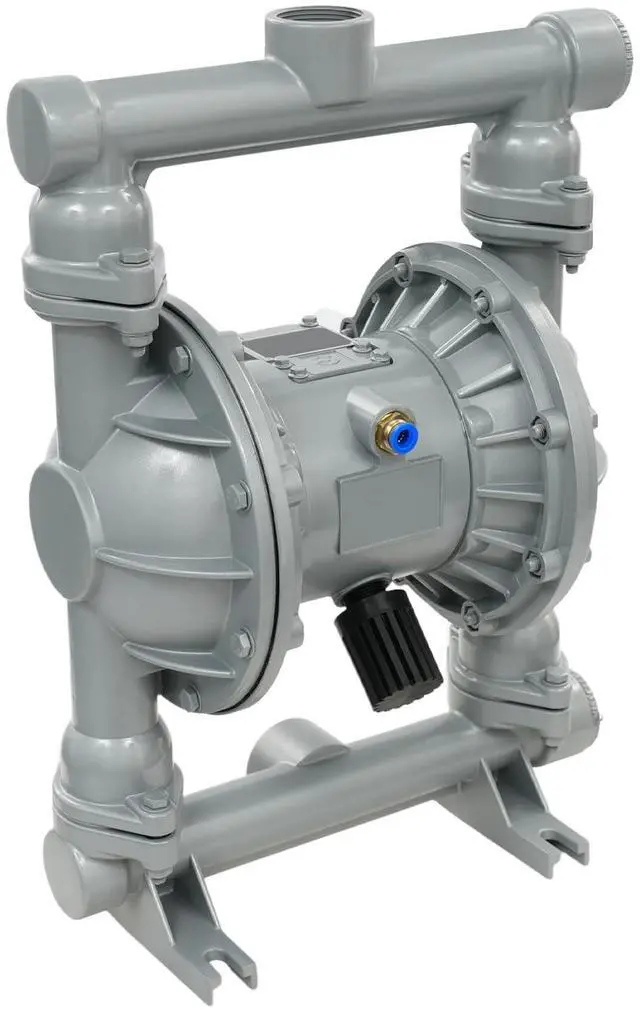 Main image of Air Operated Double Diaphragm Pump, 1.5 Inch Inlet Outlet Pneumatic Pump, 4.71 CFM Flow Rate for Paint Adhesives Ceramic Glue Sewage, Aluminum Alloy Industrial Transfer PUM-p