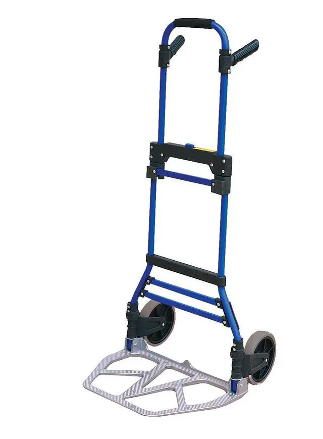 Alt view image 2 of 2 - Hand Trucks 33894 Steel and Aluminum Fold up Hand Truck with 7-Inch Tires