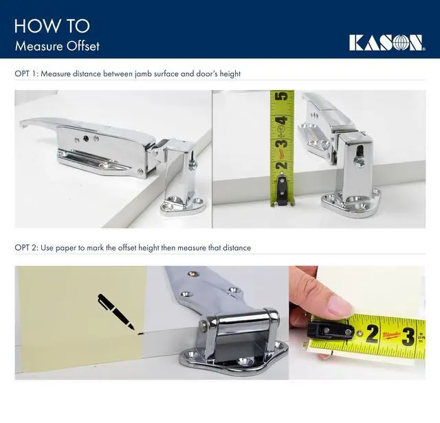 Alt view image 5 of 6 - 0058 Safeguard Radial Latch, Light Spring and Strike, 1/8 to 1/4 Inch Offset, 10058L05021_10058005001