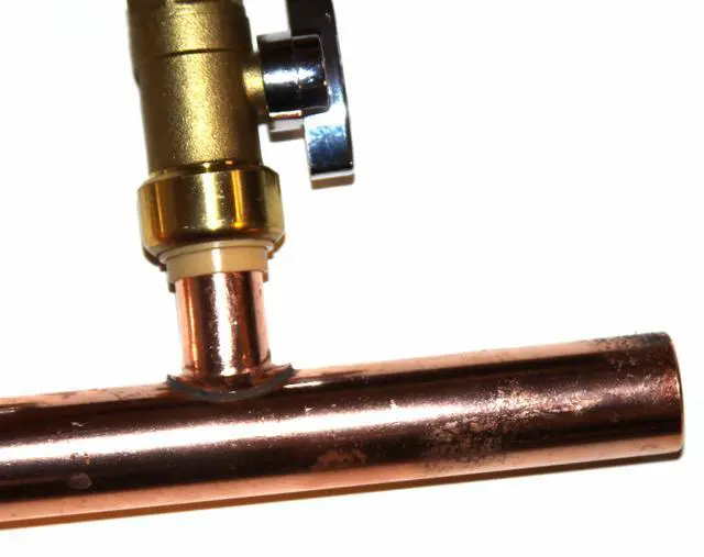 Alt view image 3 of 4 - 8 branched Push Fit PEX Manifold 3/4 Male 1/2 Ball Valve with PUSH FIT end with closed end