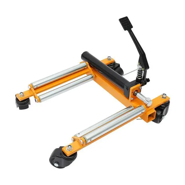 Alt view image 5 of 6 - Hydraulic Wheels, Hydraulic Car Wheel Dolly Jack 2204-Lbs Hydraulic Tire Positioning Jack Tire Lift Jacks with Ratcheting Foot Pedal, for Tire Auto Repair Moving