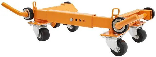 Alt view image 6 of 6 - Hydraulic Car Wheel Dolly Jack 2204-Lbs Wheel Dolly, Heavy Duty Vehicle Positioning with Ratcheting Foot Pedal, Ratchet Type Tire Skate Tire Jack for Car Truck