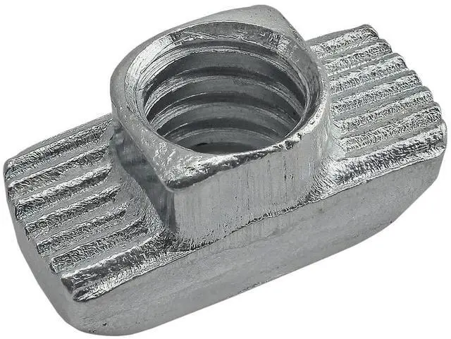 Main image of 14165, 15 40 Series 1/4-20 Standard Drop in T-Nut Steel (100 Pack)